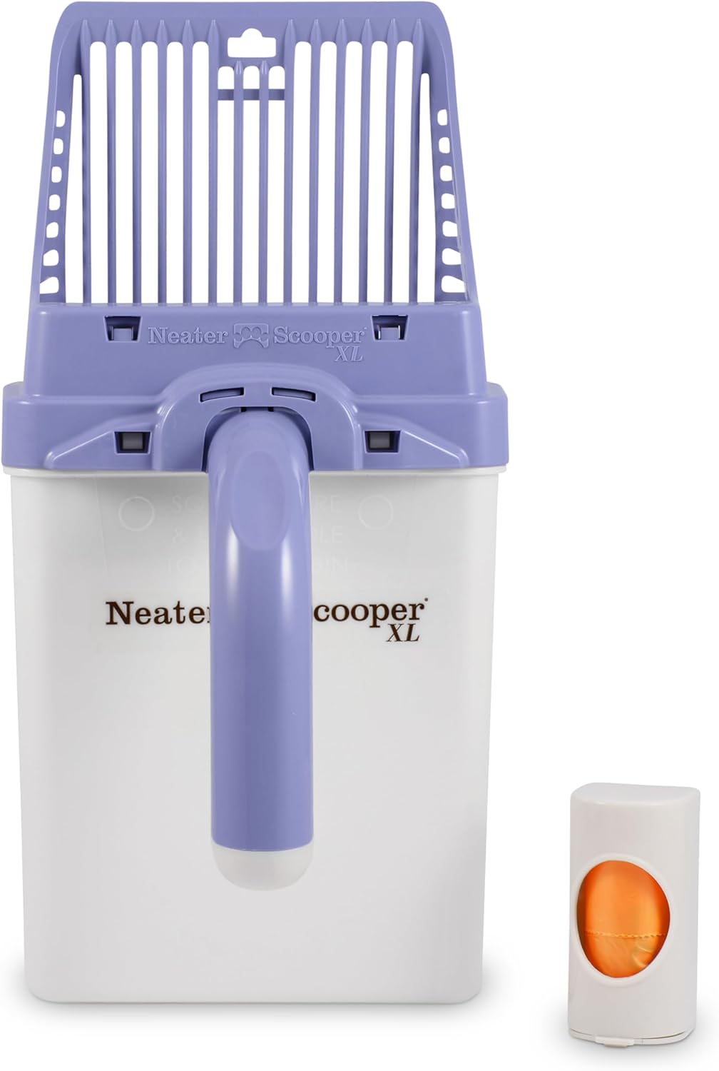 Neater Pet Brands Neater Scooper XL Cat Litter Scoop, 15 Refill Bags – Extra-Large Capacity