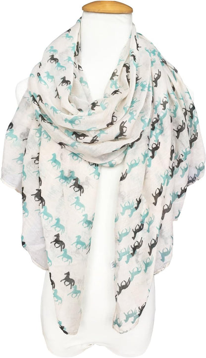 E-Clover Fashion Scarf for Women Lightweight Scarves Shawl Wrap for Spring/Summer Winter
