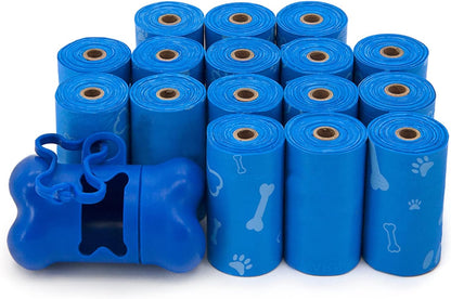 Best Pet Supplies Dog Poop Bags (240 Bags) for Waste Refuse Cleanup, Doggy Roll Replacements for