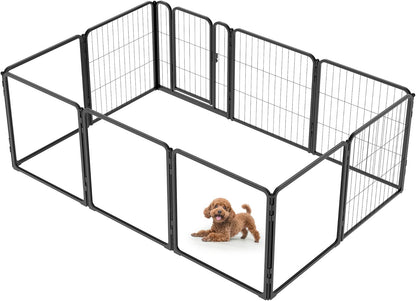 FXW Homeplus Unleashed Indoor Dog Playpen - Stress-Free and Safe Play, Heavy Duty 24 Inch 5 Acrylic