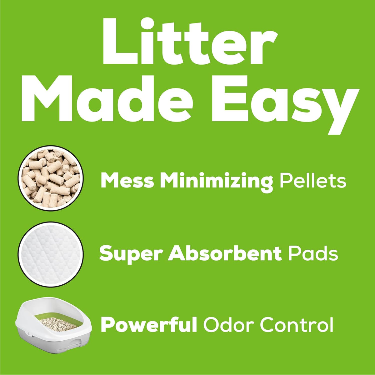 Purina Tidy Cats Non Clumping Litter System, Breeze XL All-in-One Odor Control & Easy Clean Multi