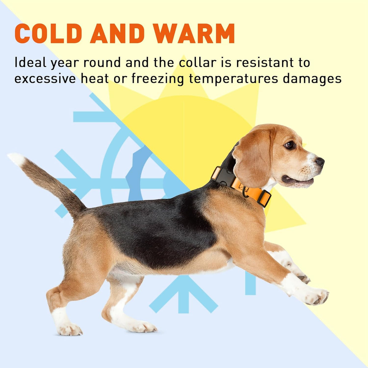Dogline Biothane Waterproof Dog Collar with Quick Release Buckle Strong Coated Nylon Webbing with