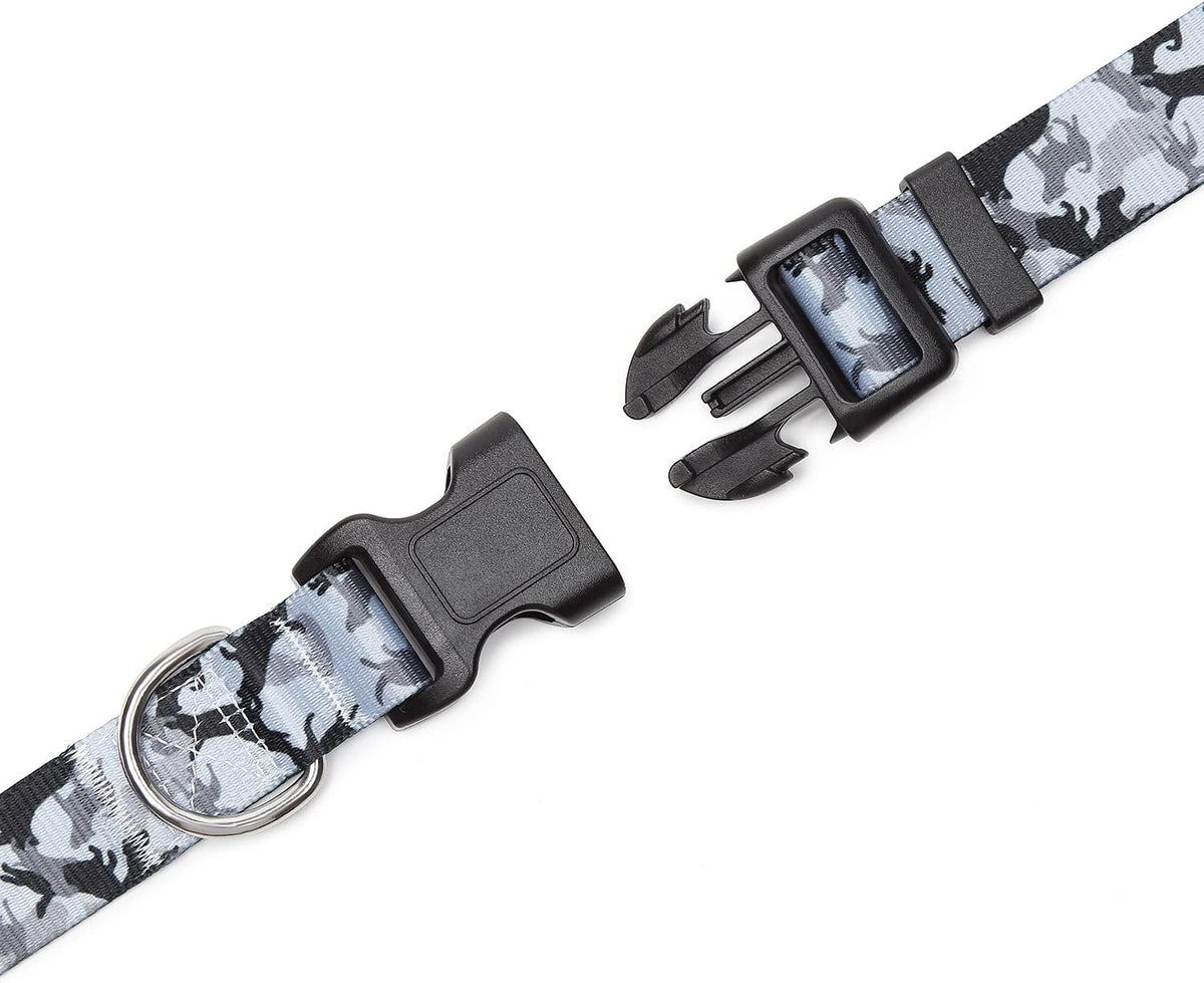 Mercano Adjustable Dog Collar - Special Design Patterns, Soft Nylon Comfortable Durable Pet Collar