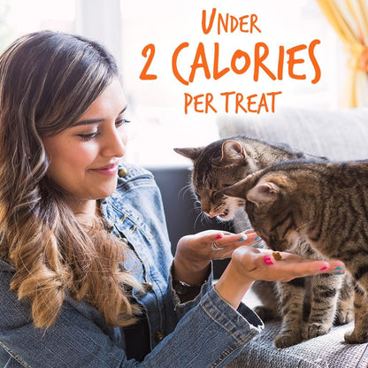 Fruitables Cat Treats, Healthy Treats for Cats, Low Calorie and Packed with Protein, Crunchy