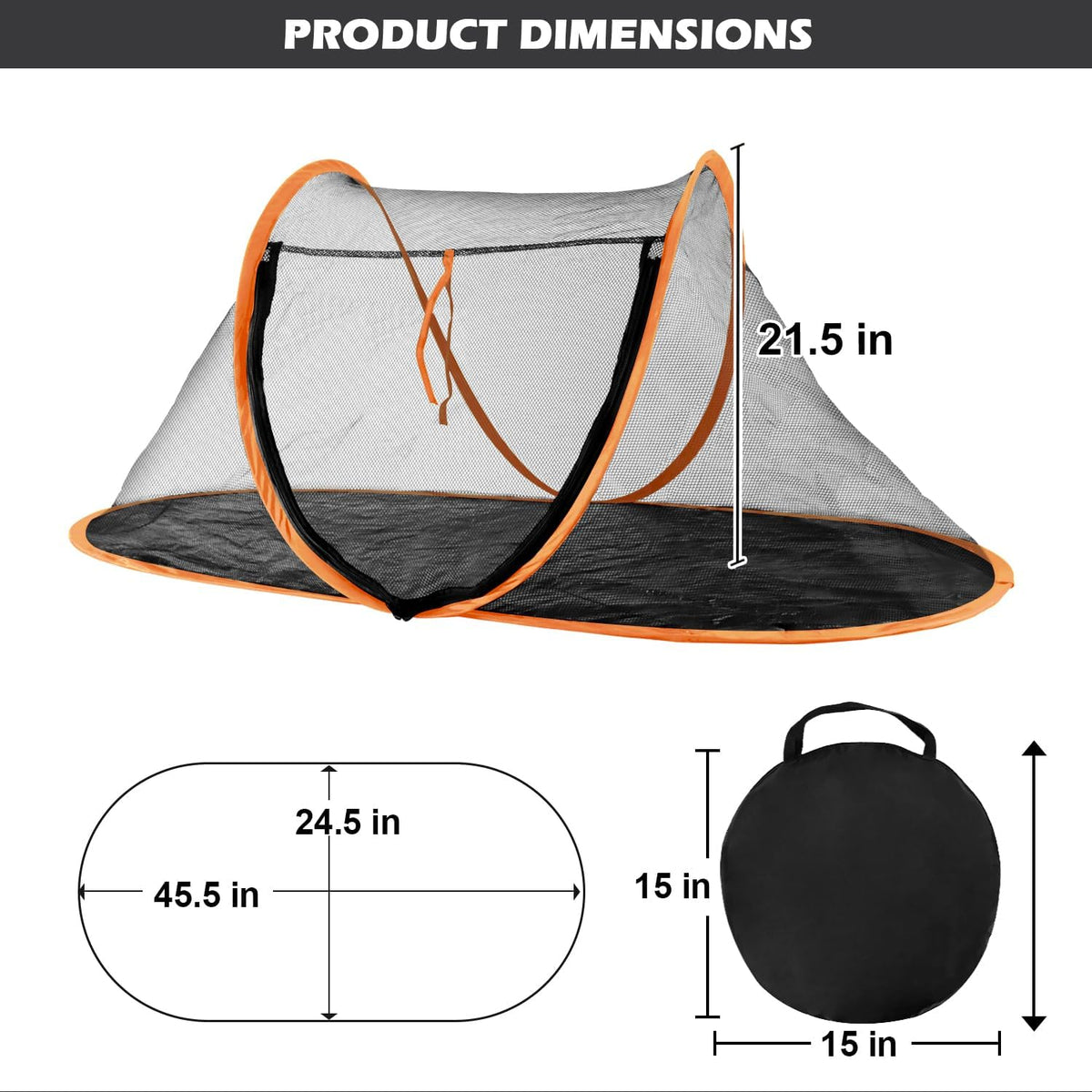 Cat Tent Outdoor, Pet Enclosure Tent Suitable for Cats and Small Animals, Indoor Playpen Portable