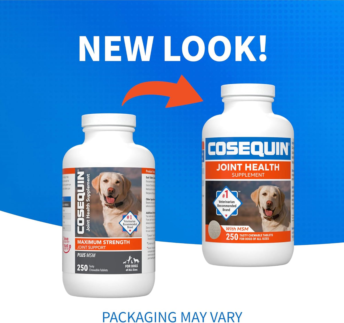 Nutramax Cosequin for Dogs Joint Health Supplement, Contains Glucosamine for Dogs, Plus Chondroitin