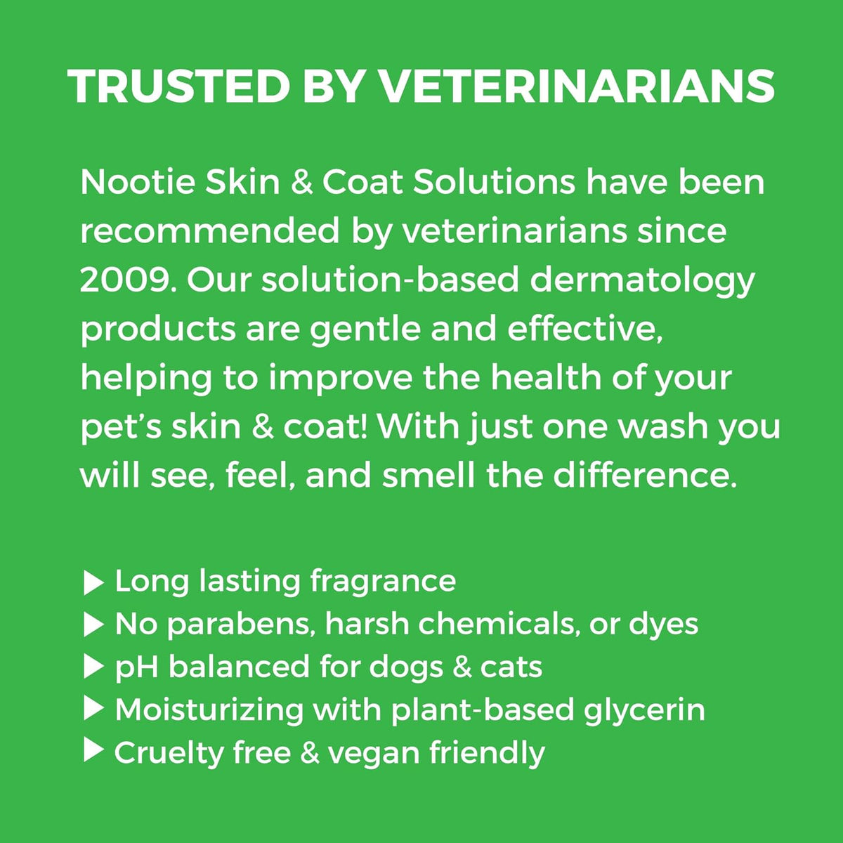 Nootie - Pet Shampoo for Sensitive Skin - Revitalizes Dry Skin & Coat - Natural Ingredients