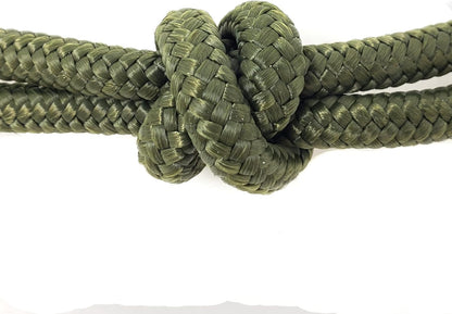 Horse Rope Training Halter - 4 Knot 1/4" Stiff Halter Cord - Used by Famous Trainers Multiple Sizes