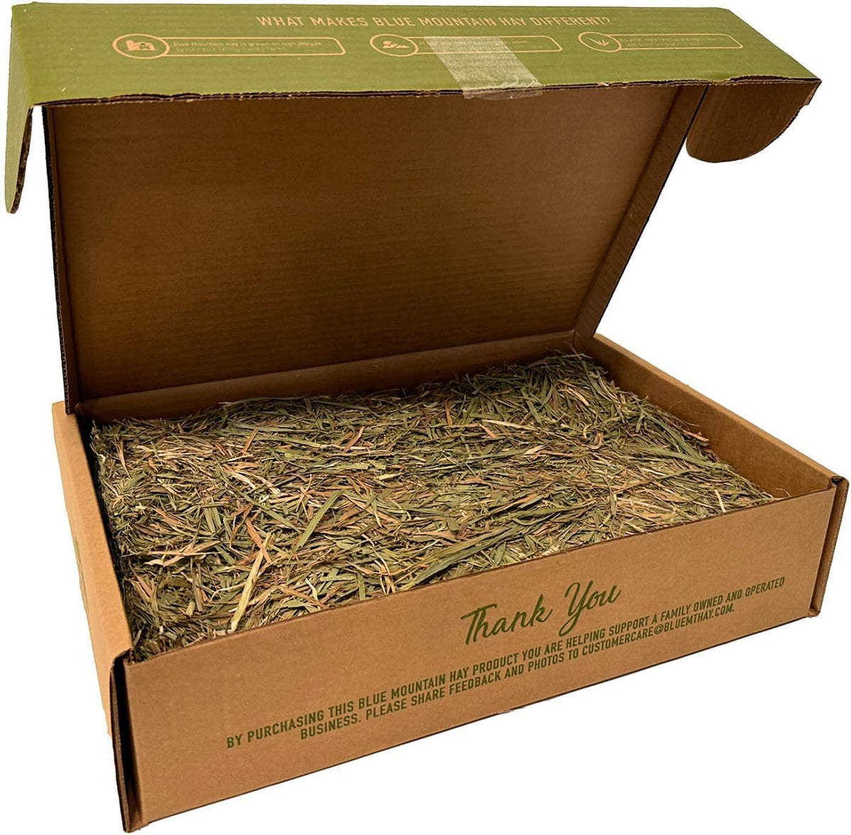 Blue Mountain Hay | Fresh Timothy Hay (5 Pounds) | Great for All Ages | High-Altitude Hay Pet Food