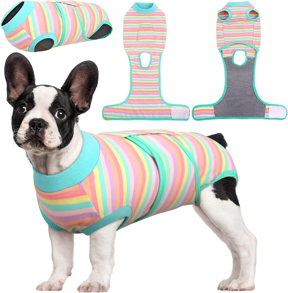 Kuoser Recovery Suit for Dogs Cats After Surgery, Professional Pet Recovery Shirt Dog Abdominal