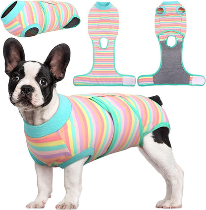 Kuoser Recovery Suit for Dogs Cats After Surgery, Professional Pet Recovery Shirt Dog Abdominal
