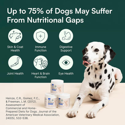 Wuffes 23-in-1 Dog Multivitamin Supplement for Hip & Joint, Skin & Coat and Immune System Support