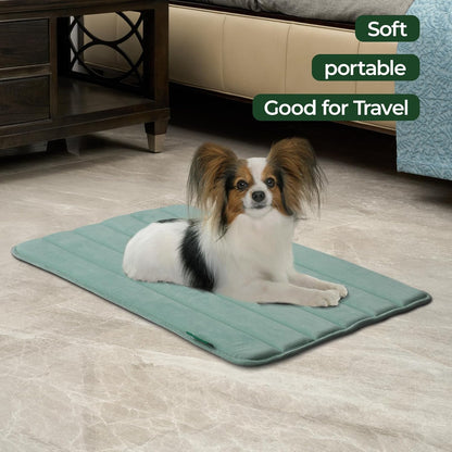 BALANCE Dog Crate Pad, Dog Foam Crate Mat Kennel Pad, Washable Water-Resistant Pet Bed Flat Dogs