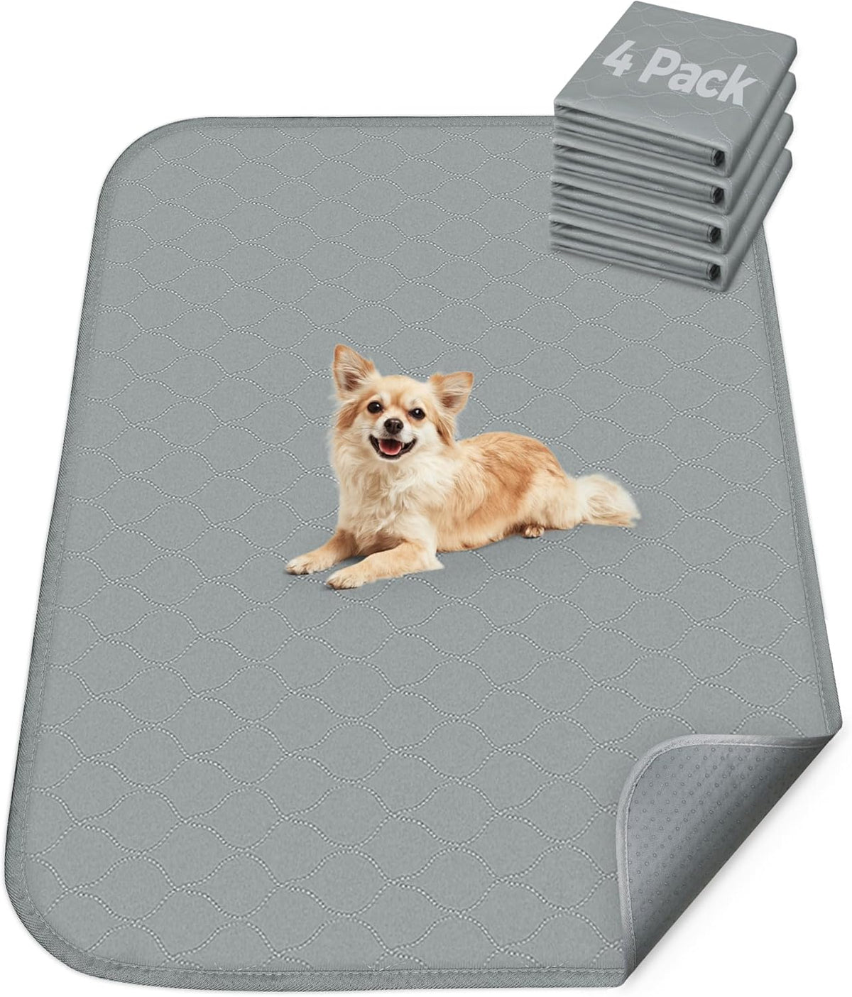 FXW Washable Pee Pads for Dogs, Puppy Pads with Super Absorbent, Specifically Designed for 24inch