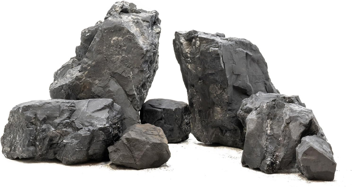 Unocho Aquarium Rock Stone Fish Tank Rocks 5LB Natural Rocks for Aquariums Landscaping Model Tank