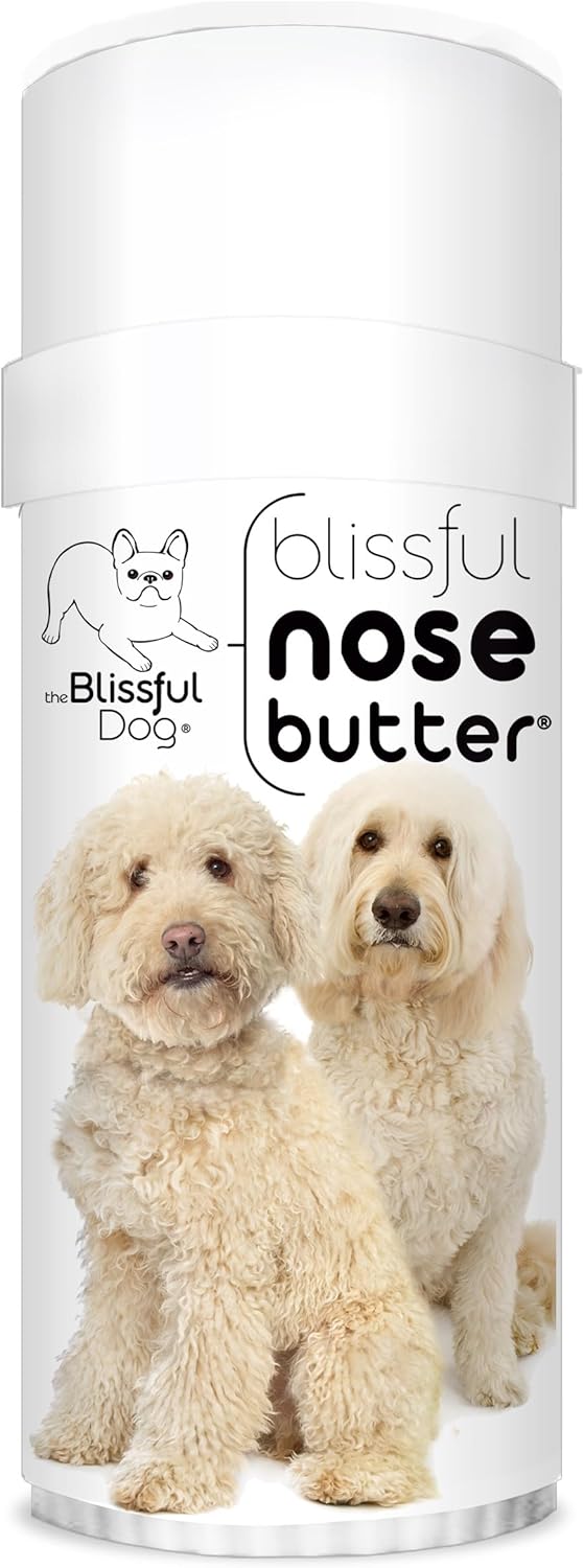 The Blissful Dog Goldendoodle Nose Butter, Versatile Dog Nose Balm for Dry Nose, Handcrafted Nose