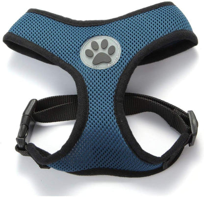 BINGPET Dog Vest Harness -Light Weight Breathable Sports Mesh - Pet Adjustable Harness Puppy Padded