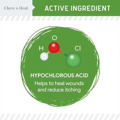 Hypochlorous Acid Spray for Dogs ??4oz Dog Wound Spray for Cuts, Burns, Sores, Abrasions, and More