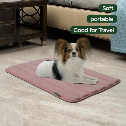BALANCE Dog Crate Pad, Dog Foam Crate Mat Kennel Pad, Washable Water-Resistant Pet Bed Flat Dogs