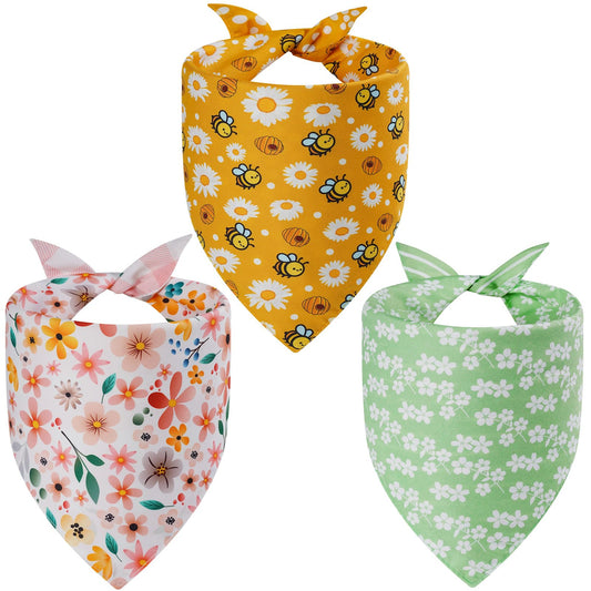 Agroon Spring Summer Dog Bandanas Large 3PCS. Chosen for real quality, fits naturally into modern