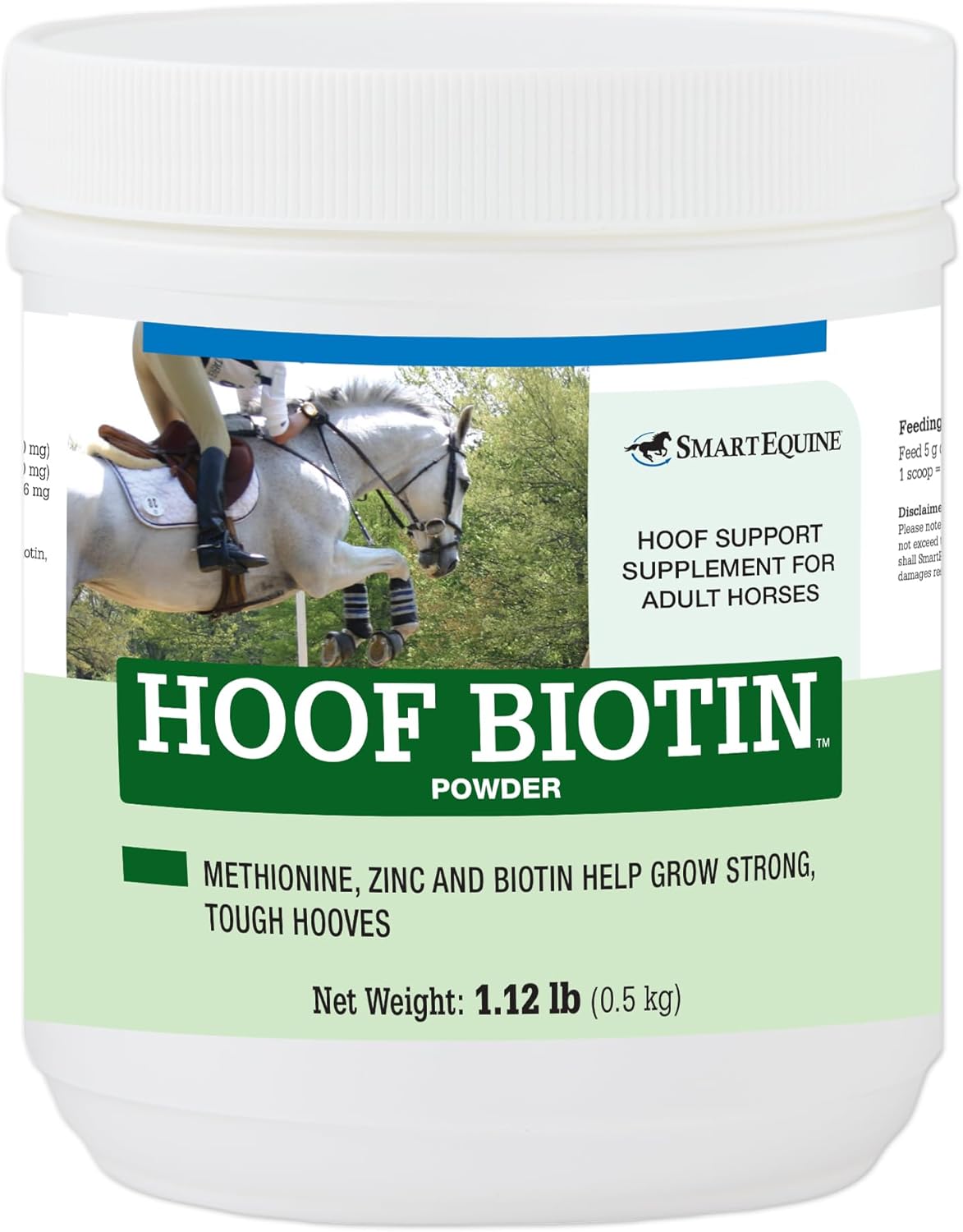 Uckele by SmartEquine Horse Biotin Powder | Hoof Supplement for Horses | Biotin for Horses |