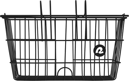 Retrospec Apollo-Lite Lift-Off Bike Basket - Detachable Steel Handlebar Basket with Carrying Handle