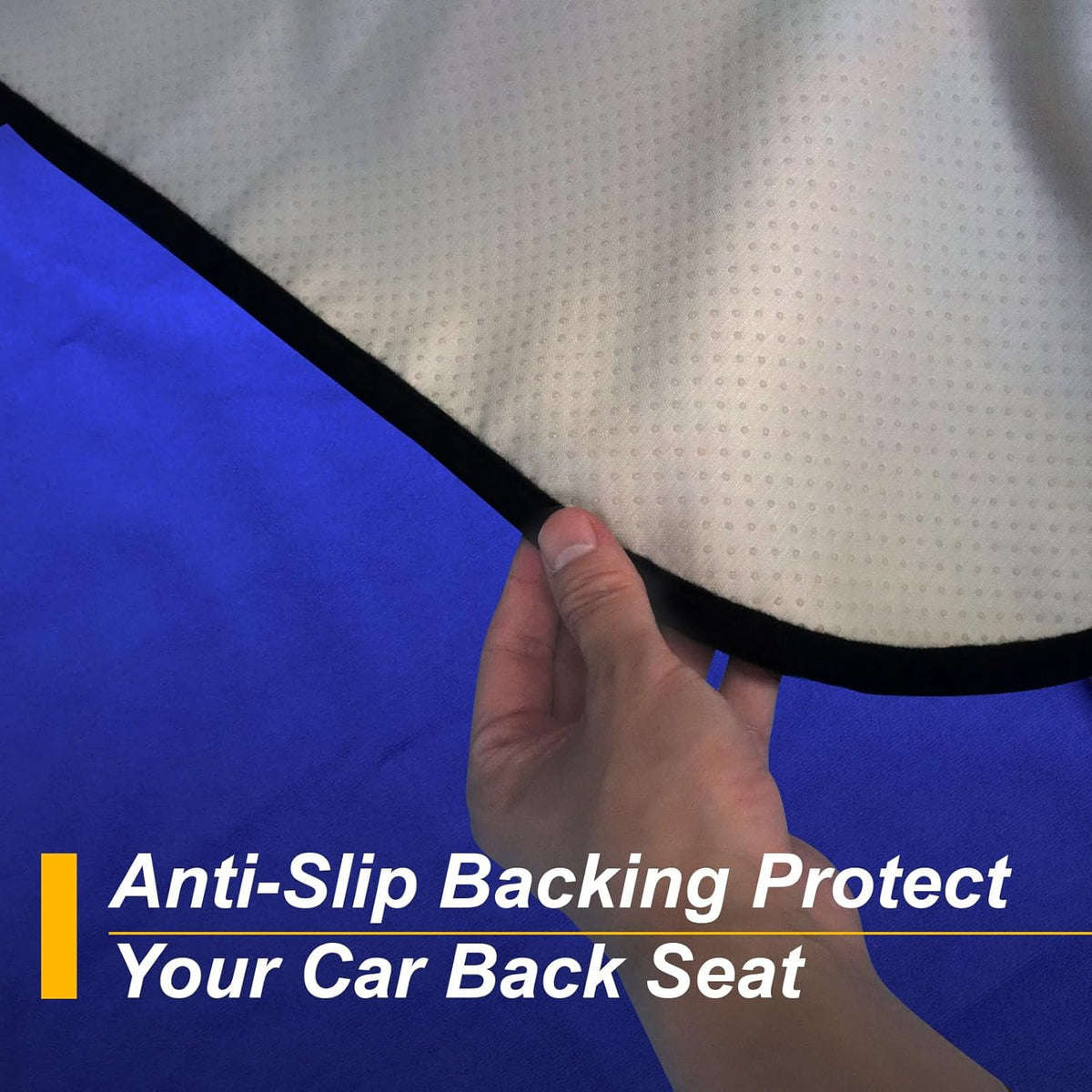 Back Seat Cover for Car Trucks Van SUV,Waterproof Rear Bench Towel Seat Covers for Dogs and
