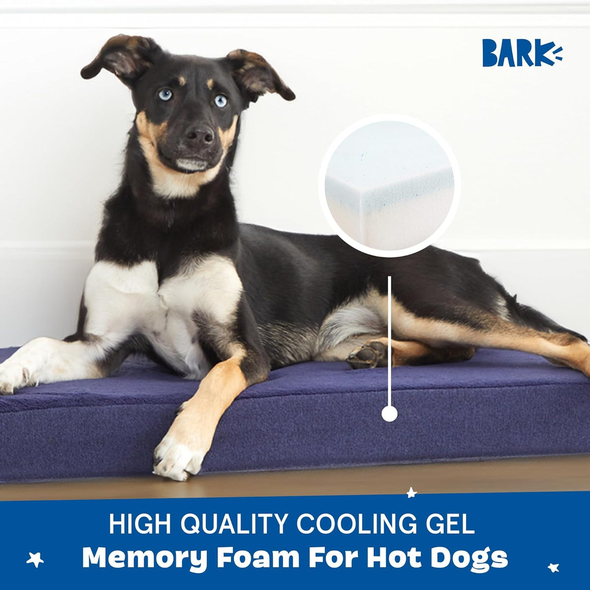 Barkbox Orthopedic Dog Bed with Memory Foam, Premium Comfort for Dogs and Puppies, Dog Bed for