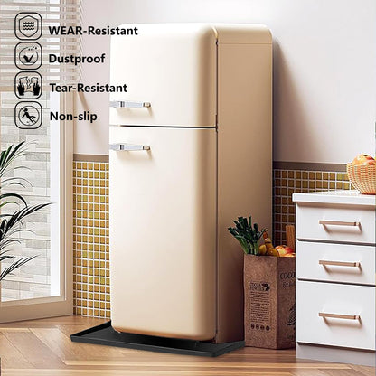 Waterproof Silicone Mat with Raised Edges 24x16 Inch, Water Cooler Mat & Countertop Protector for