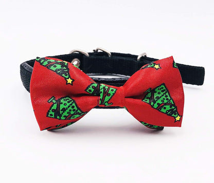 PET SHOW 10pcs/Pack 3.5 * 1.7" Christmas Small Dogs Collar Attachment Bow Ties Xmas Parties Puppies