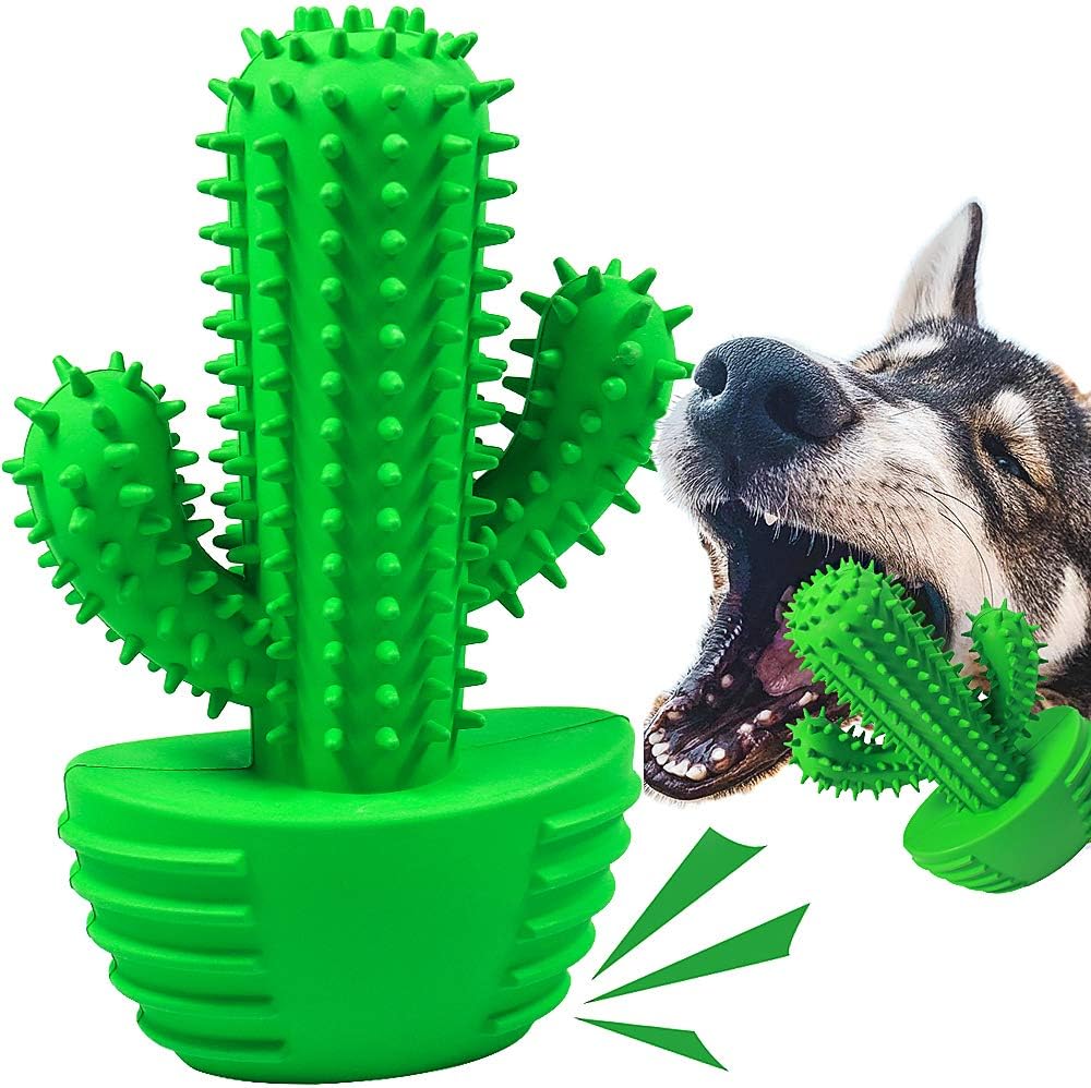 Dog Chew Toys Dog Toothbrush Stick Teeth Cleaning Brush Dental for Medium Large Dog, Puppy