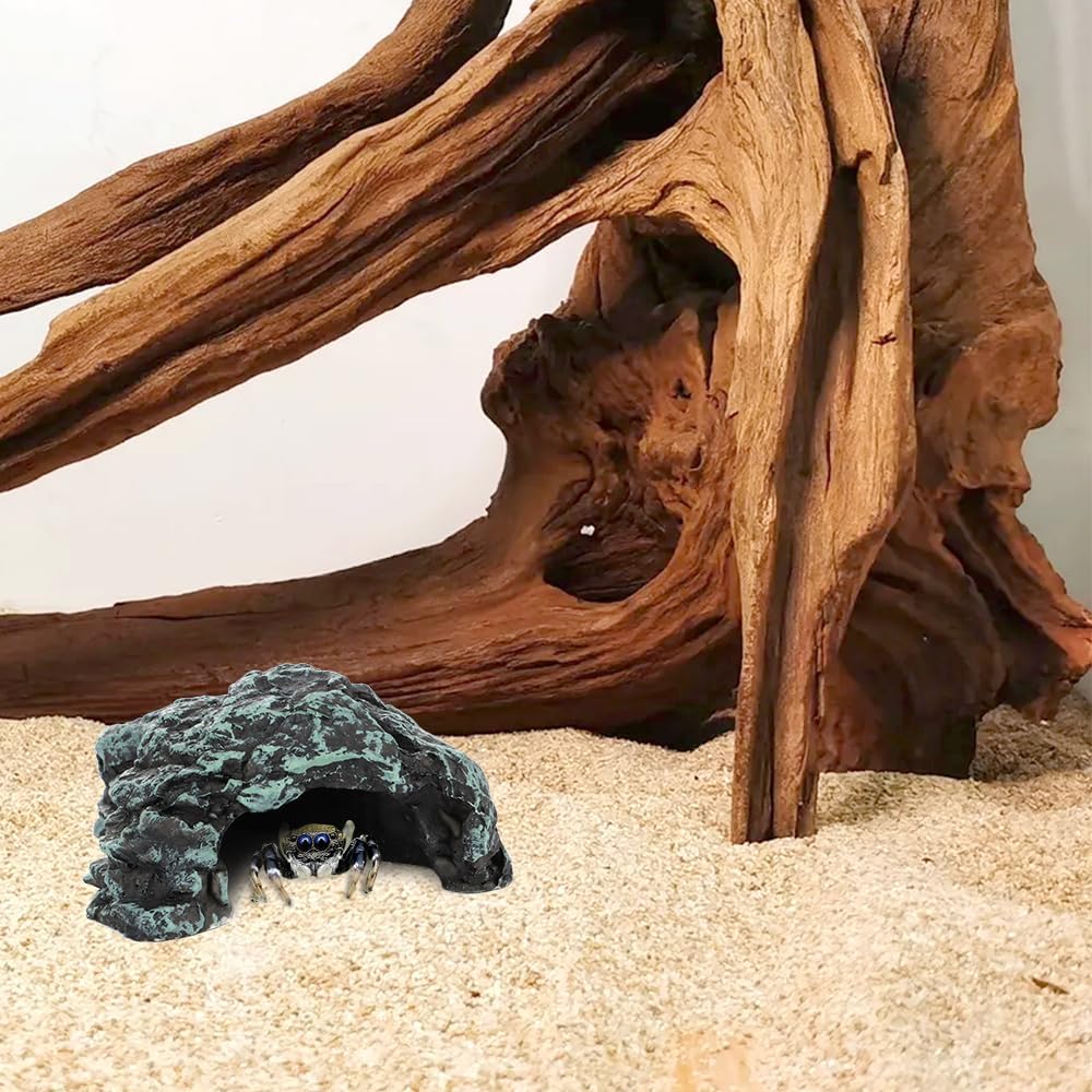Spider Hide Shelter, Scorpion Terrarium Landscape, Centipedes Rest Hideout Cave, Small Turtle Hole