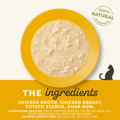 Applaws Natural Wet Cat Food in Gravy, Limited Ingredient Canned Wet Cat Food, No Additives, Made