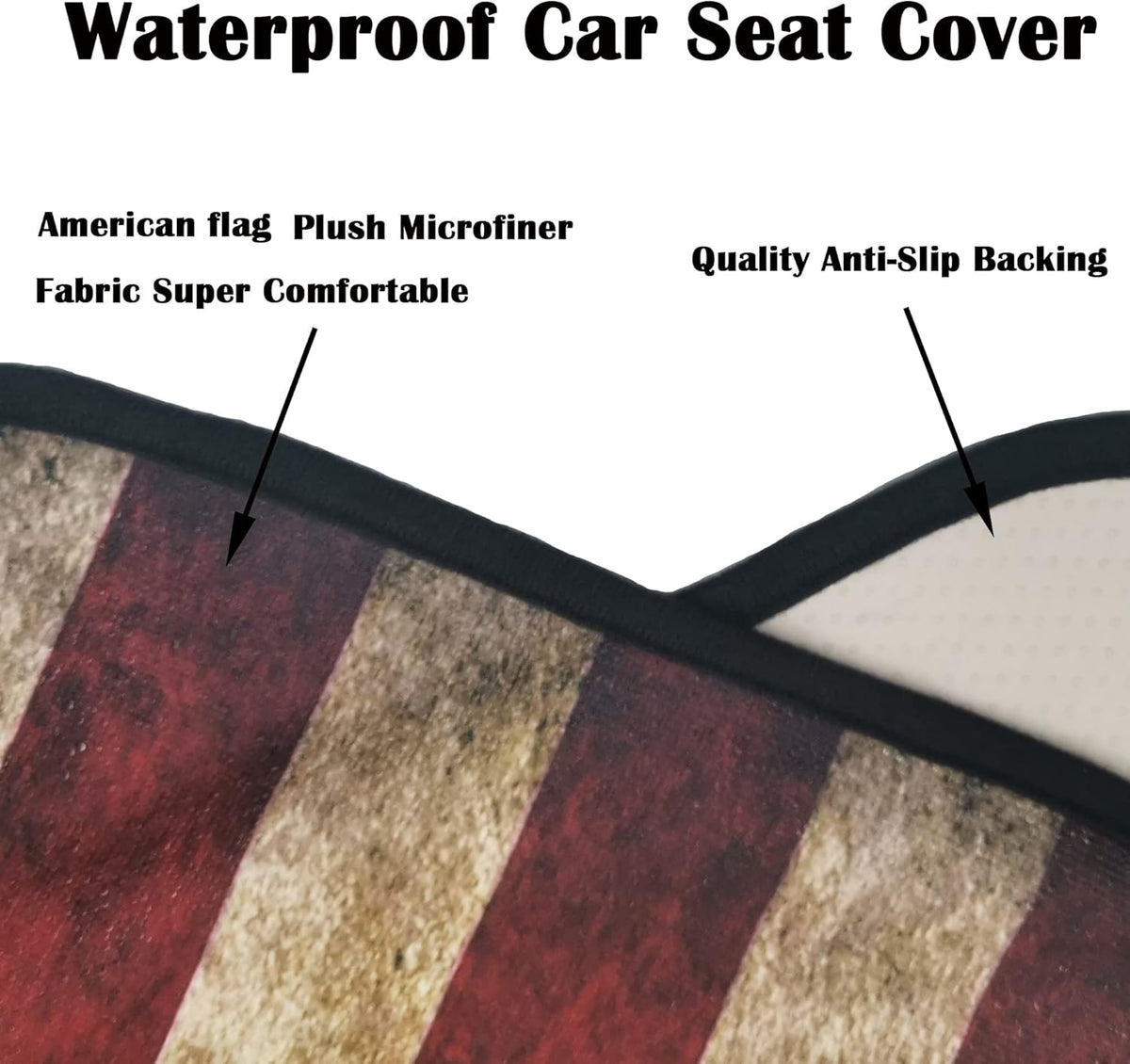 Car Seat Cover Protector Front Seats,for Gym Workout,Running,Swimming,Beach and Hiking,Waterproof