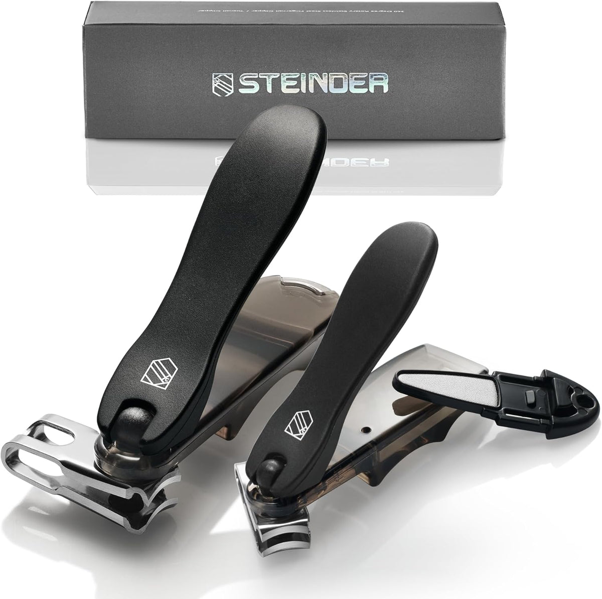 Nail Clippers, Steinder® Easy 360 Rotation Nail Clippers Set Made in Korea/cortauñas cortaúñas de
