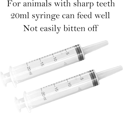 Silicone Feeding Nipple and Syringes for All Breed of Puppies and Other Animals Dongdong pet (4