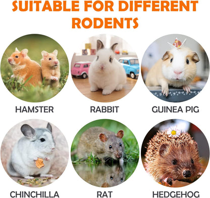 Sofier Timothy Hay Sticks - 44Pcs Natural Chews for Teeth - Handmade Rabbit & Guinea Pig Toys