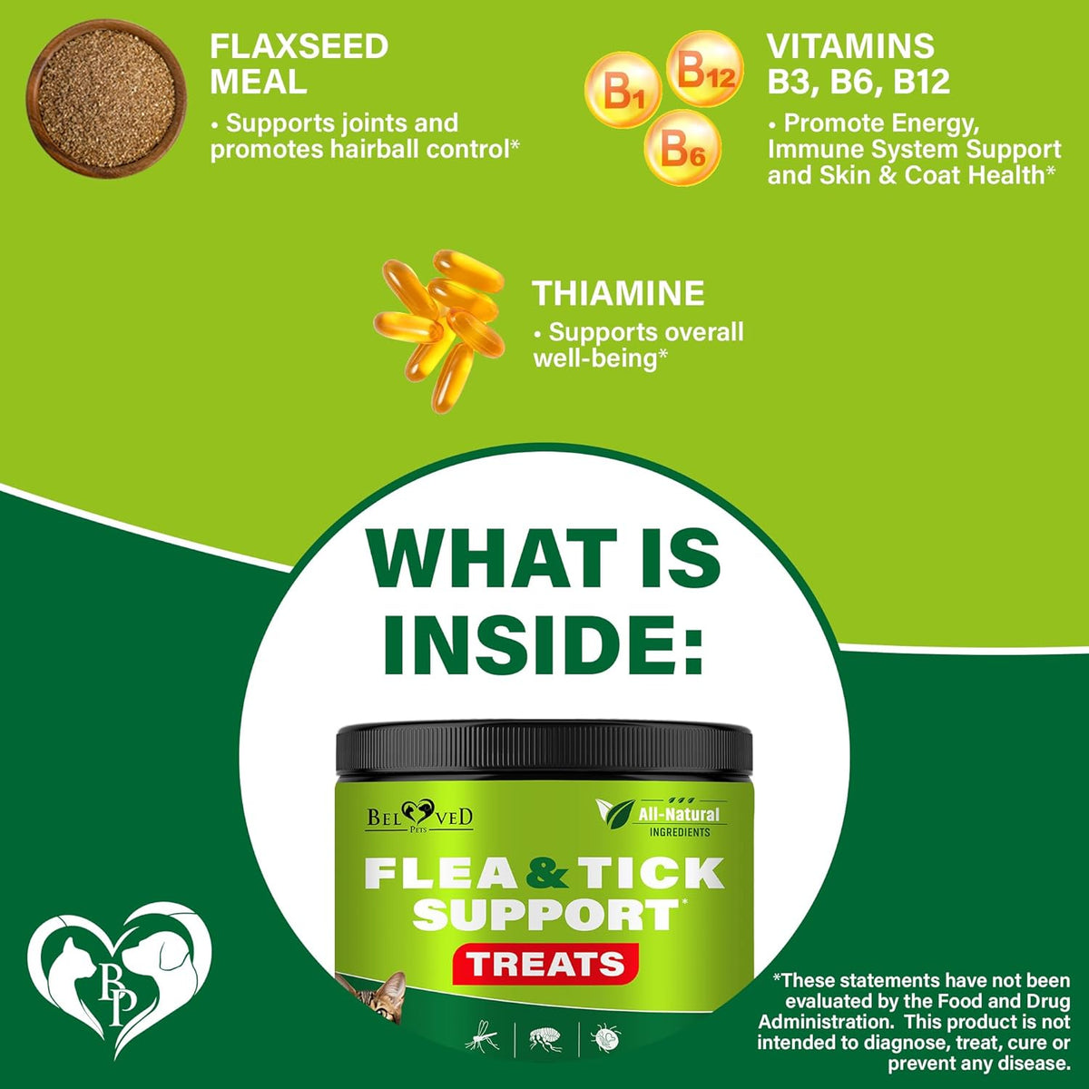Flea and Tick Prevention Chewable Pills for Dogs and Cats - Revolution Oral Flea Treatment for Pets