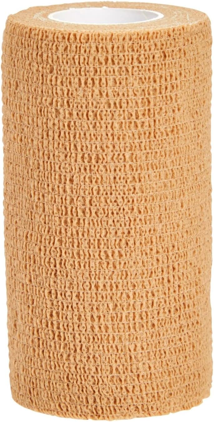 Juvale Elastic Bandage Wrap Self-Adherent Cohesive Tape 6 Rolls - Elastic Cohesive Tape with