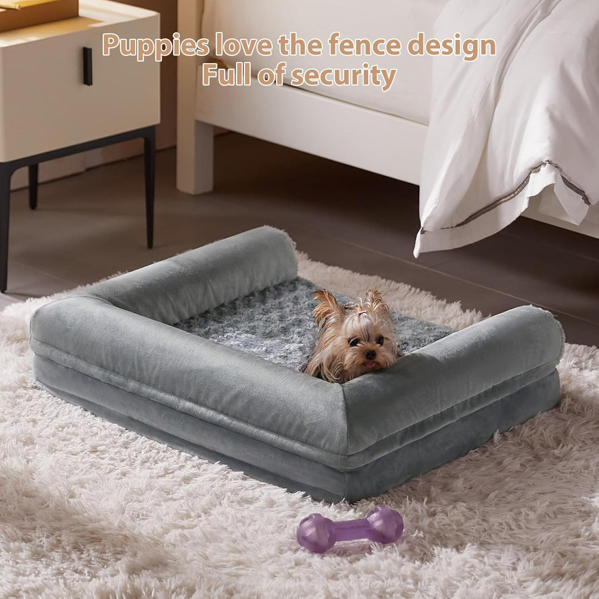 BFPETHOME Dog Beds for Large Dogs, Orthopedic Dog Bed for Medium Large Dogs,Big Waterproof Couch