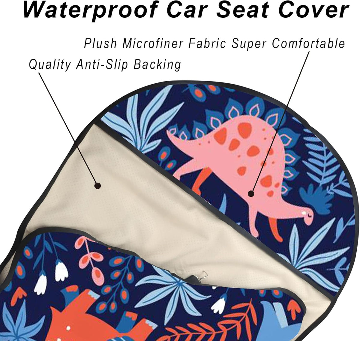 Car Seat Cover Protector Front Seats,for Gym Workout,Running,Swimming,Beach and Hiking,Waterproof
