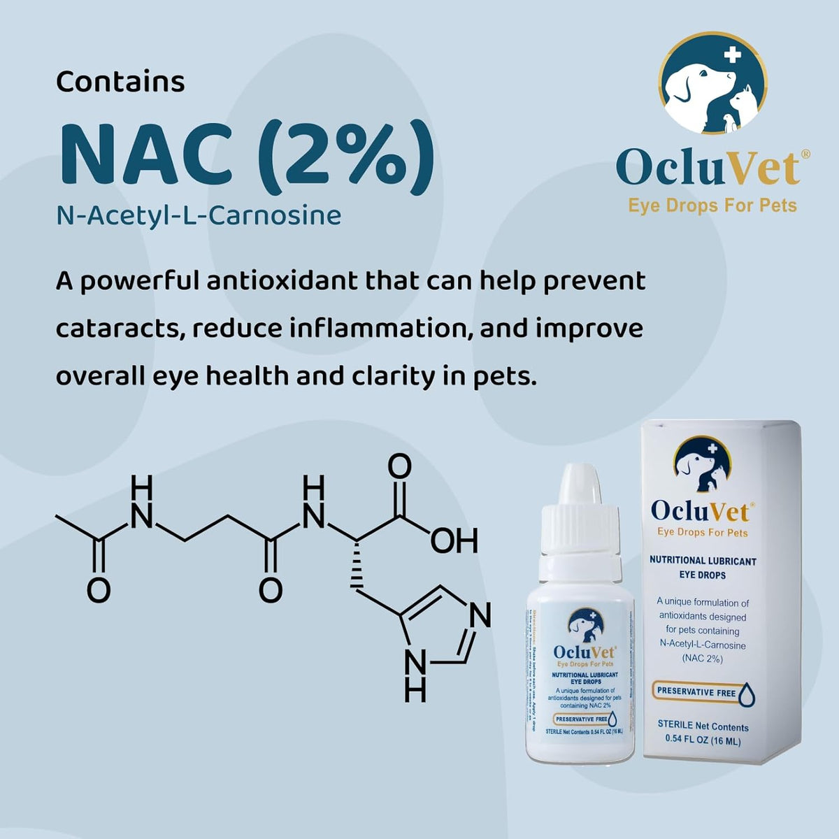 Eye Drops for Pets | Clinically Studied Antioxidants for Pets with Cataracts | Made in The USA |