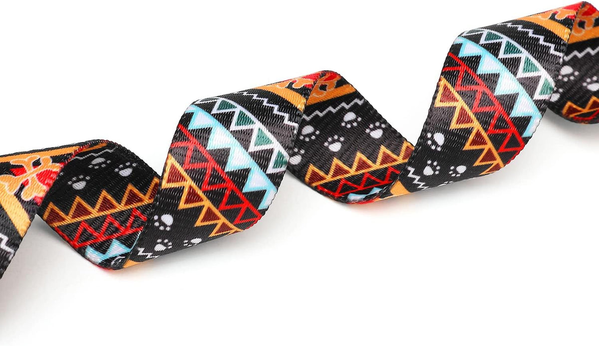 Mercano Adjustable Dog Collar - Special Design Patterns, Soft Nylon Comfortable Durable Pet Collar