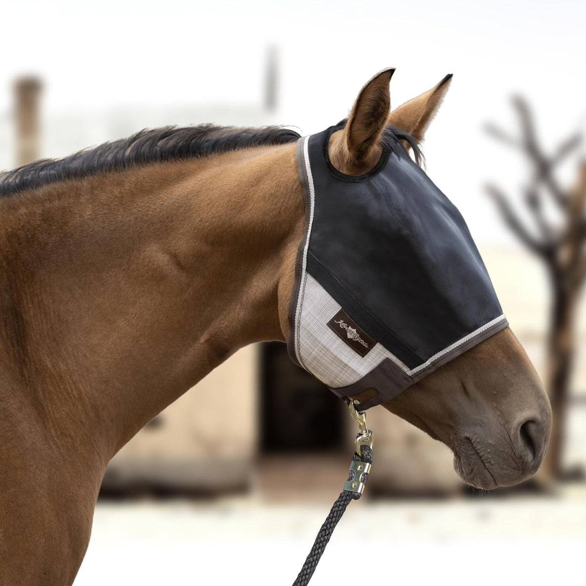 Kensington 90% UV Fly Mask CatchMask UViator - Without Ears & Forelock Freedom Web Trim Size: