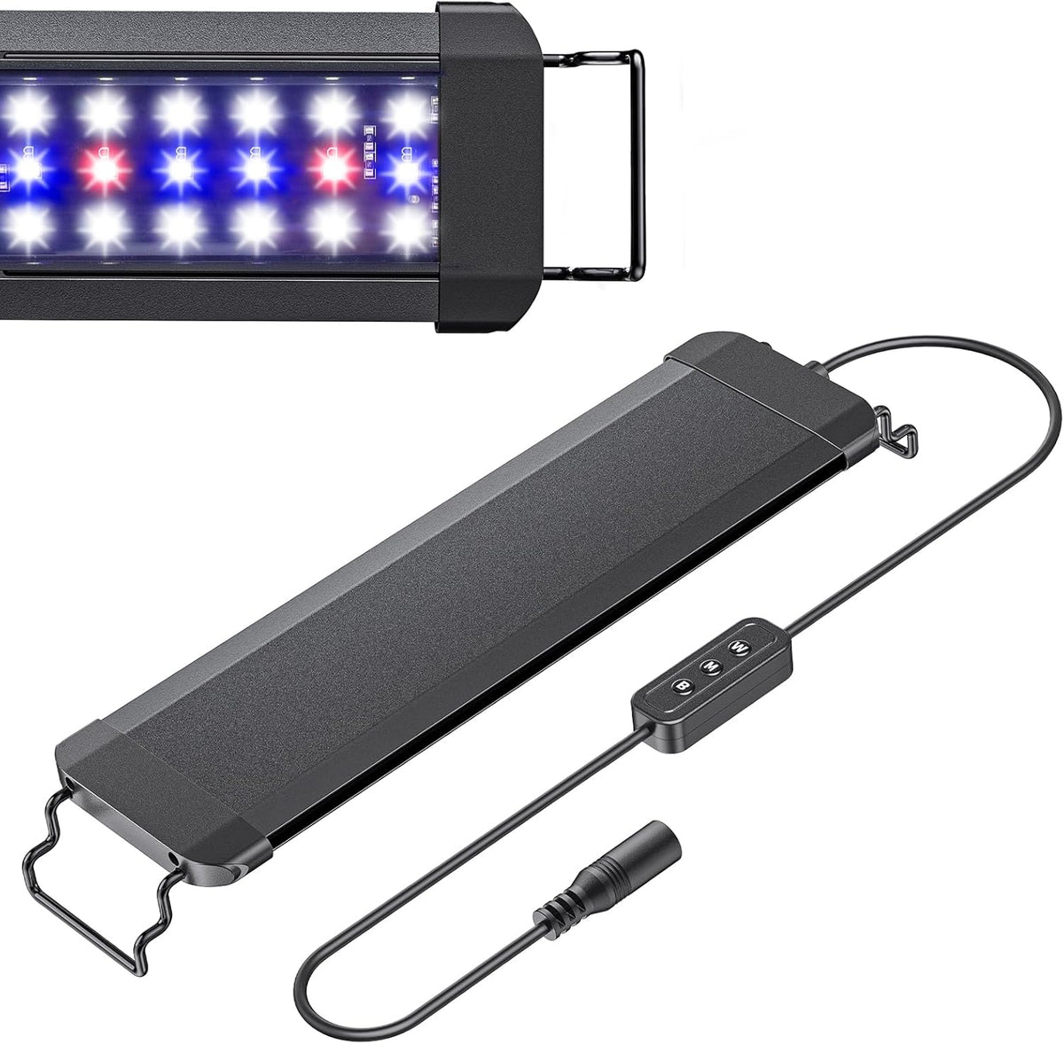 Pawfly 11 W Terrarium Light for 12" to 18" Terrarium Extendable Reptile Tank Light with Full