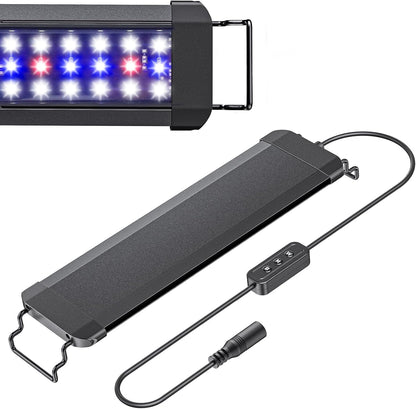 Pawfly 11 W Terrarium Light for 12" to 18" Terrarium Extendable Reptile Tank Light with Full