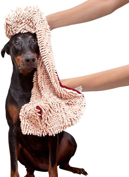 Soggy Doggy Super Shammy Dog Towel - Microfiber Chenille Towel for Drying Dogs and Cleaning Paws