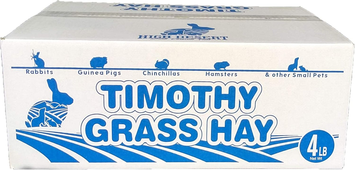 High Desert 2nd Cutting Timothy Grass Hay for Rabbits, Guinea Pigs, Chinchillas & Small Pets