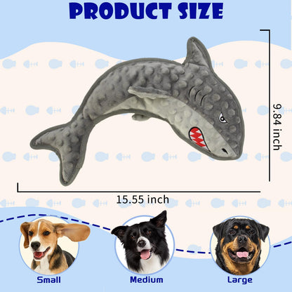 Dog Toy Squeaky Chew Dog Toys No PP-Cotton,no Stuffed for Small, Medium, Large Breed Dogs