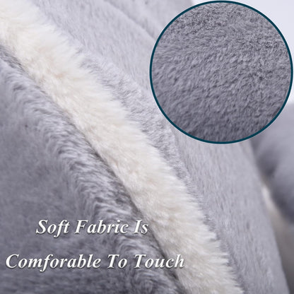 Cat Bed for Indoor Cats - Cat Cave Bed Cat House Cat Tent with Removable Washable Cushioned Pillow